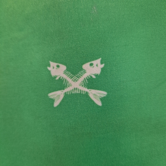 Vineyard Vines Green Fish Bones Backpack main image 8